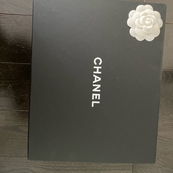 BRAND NEW never worn Chanel Boy Bag OLD Medium size Black Ruthenium NWT - Picture 10 of 11